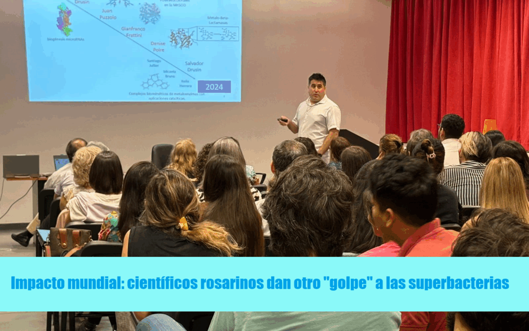 Científicos rosarinos contra las superbacterias