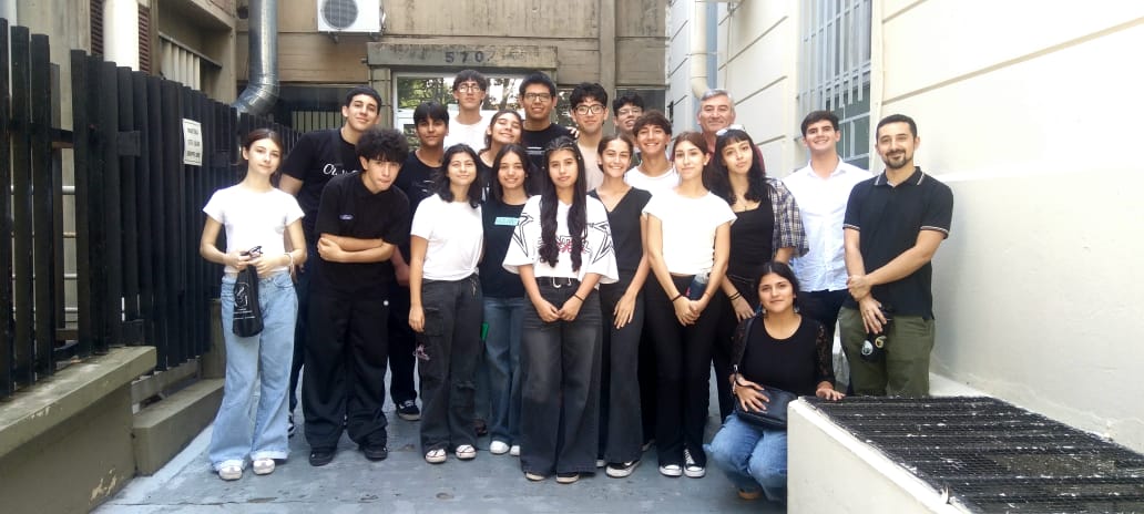 Visita de la Escuela EETP 466