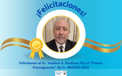 Premio Consagración ANCEFN al Dr. Kaufman